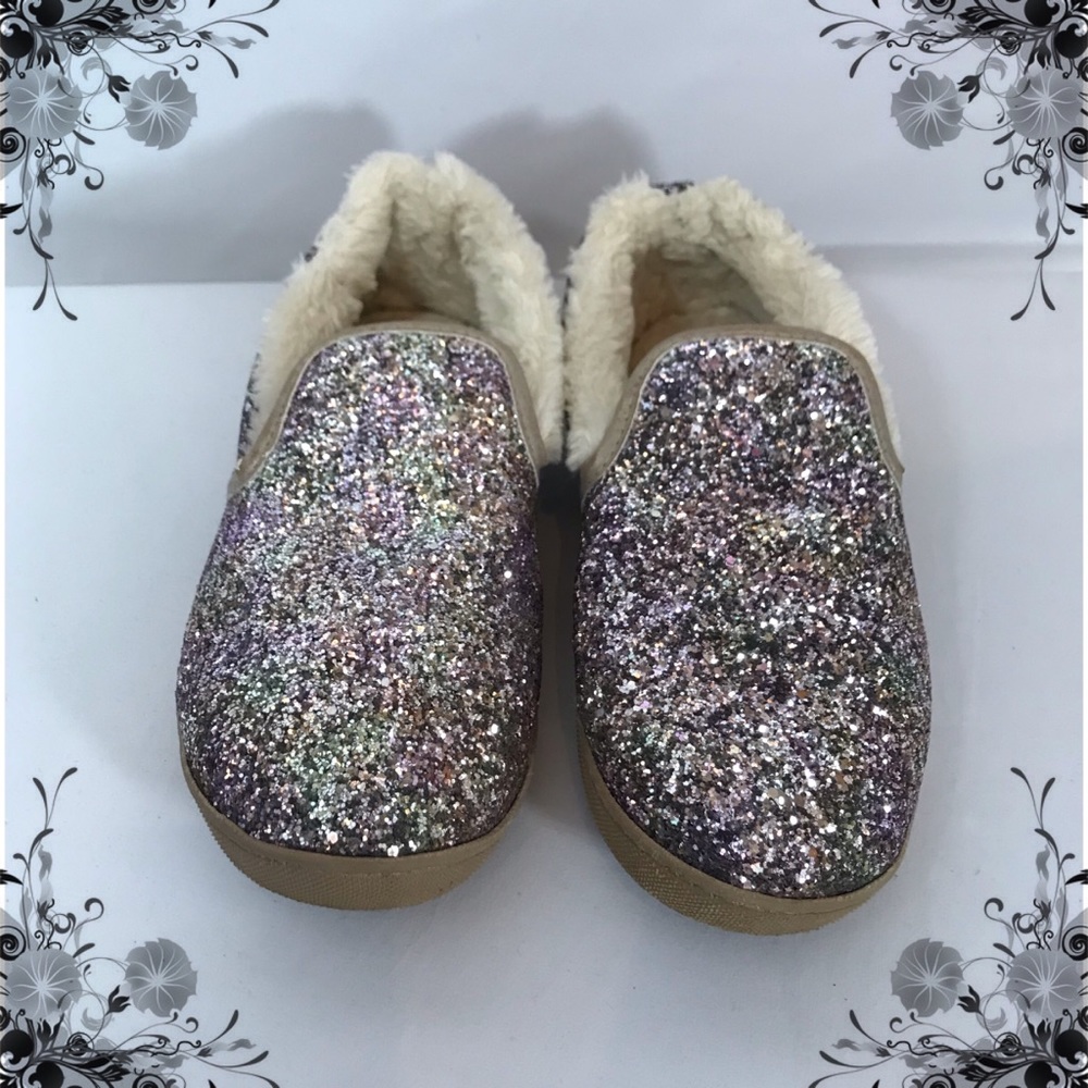 Steve Madden Twilight Glitter Loafer Slipper